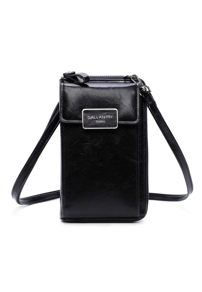 Gallantry Petit sac téléphone portefeuille porte-monnaie avec bandoulière tout-en-un femme Sacs en bandoulière