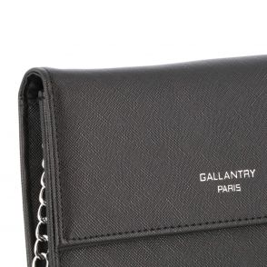 Gallantry Grand portefeuille pochette bandoulière saffiano rabat magnétique 22,99 €